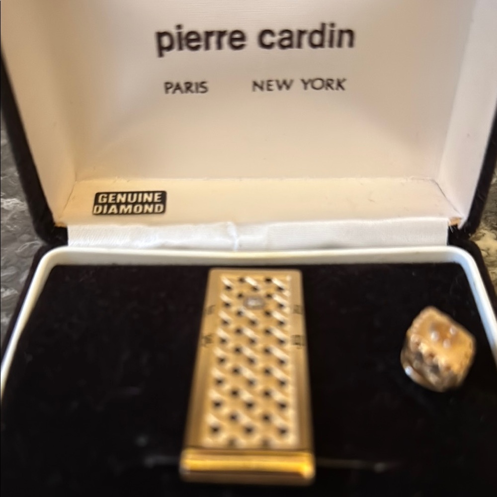 Pierre Cardin Gold and Silver Men's Jewelry Set